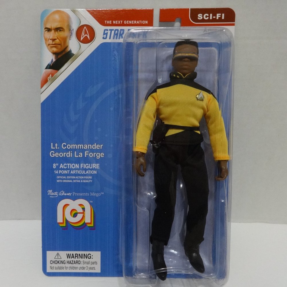 Mego Star Trek La Forge Action Figure